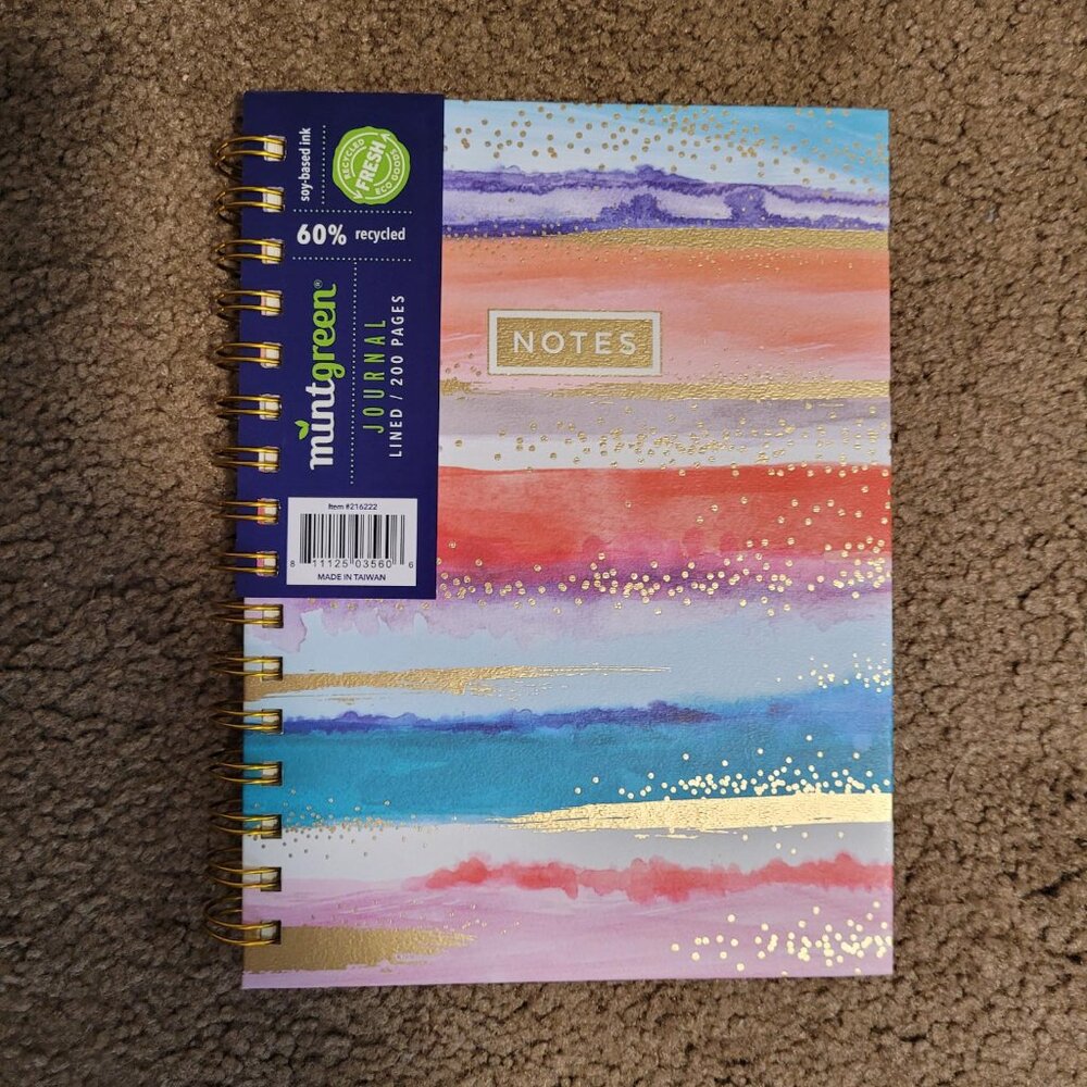NWT!! Mint Green Journal
